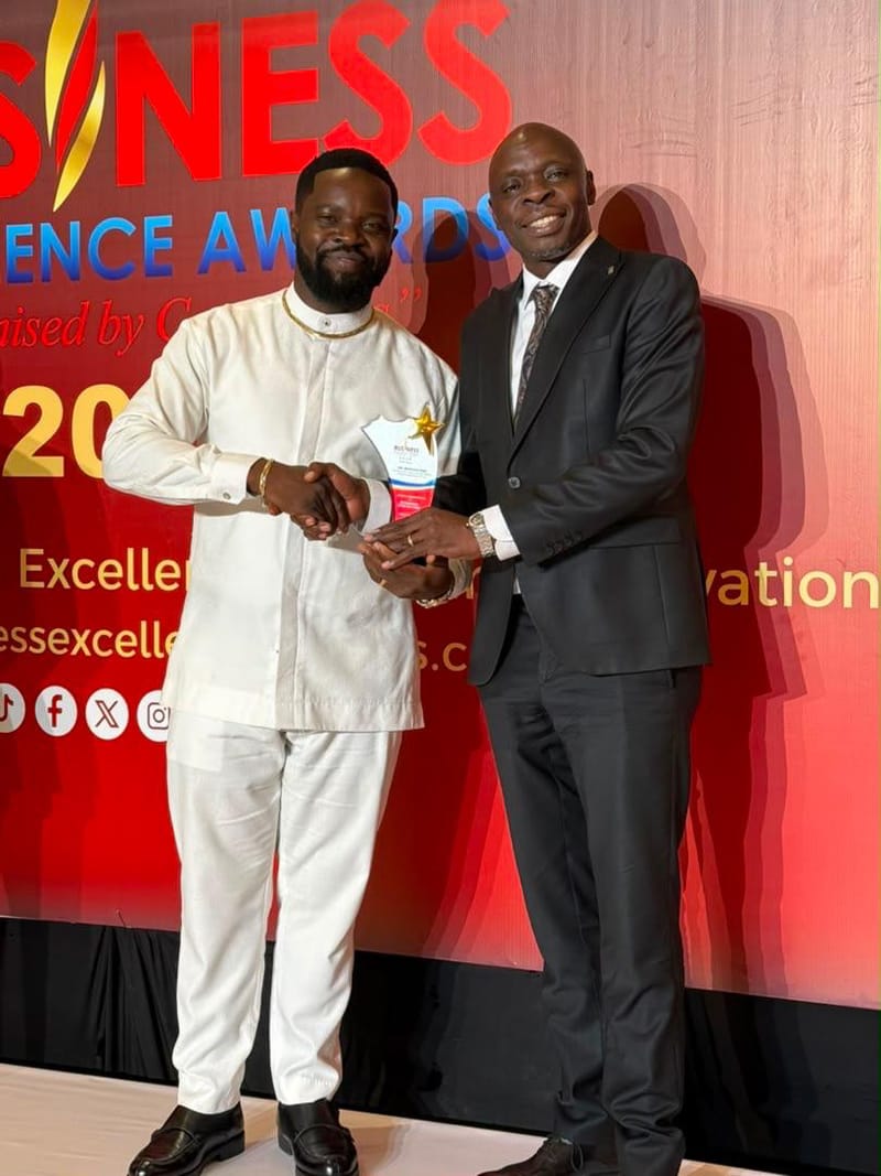 Mungu Feni Honoured as Entrepreneur of the Year as Euro Gold Refinery Wins Platinum Award