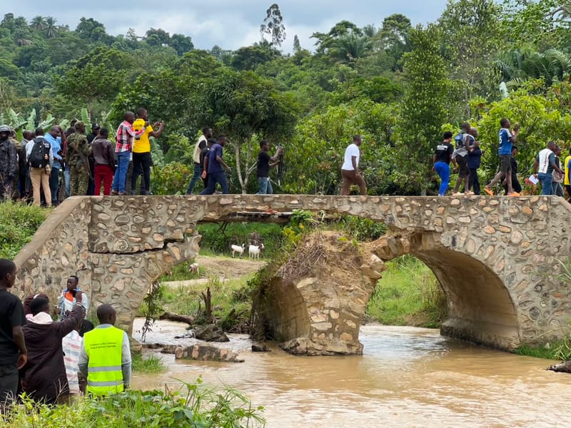 Tokwe Bridge Collapse Raises Fresh Questions Over Public Funds in Bundibugyo