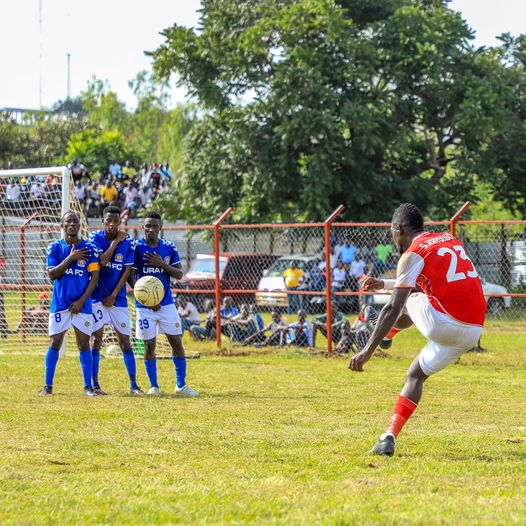 Arua Hill SC Team - Kongolo Team celebrating