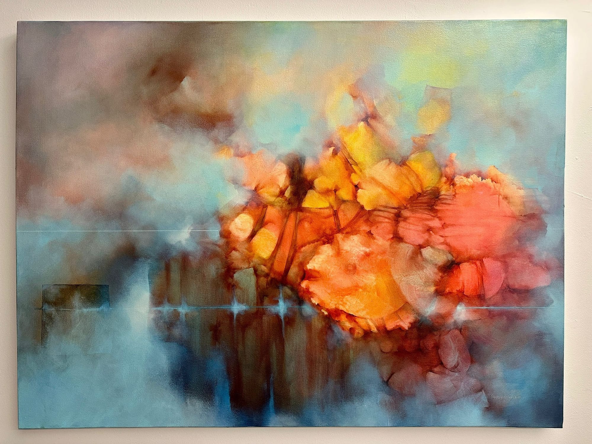 Ephemeral IV - Oil on canvas - 48" x 36" - 2024