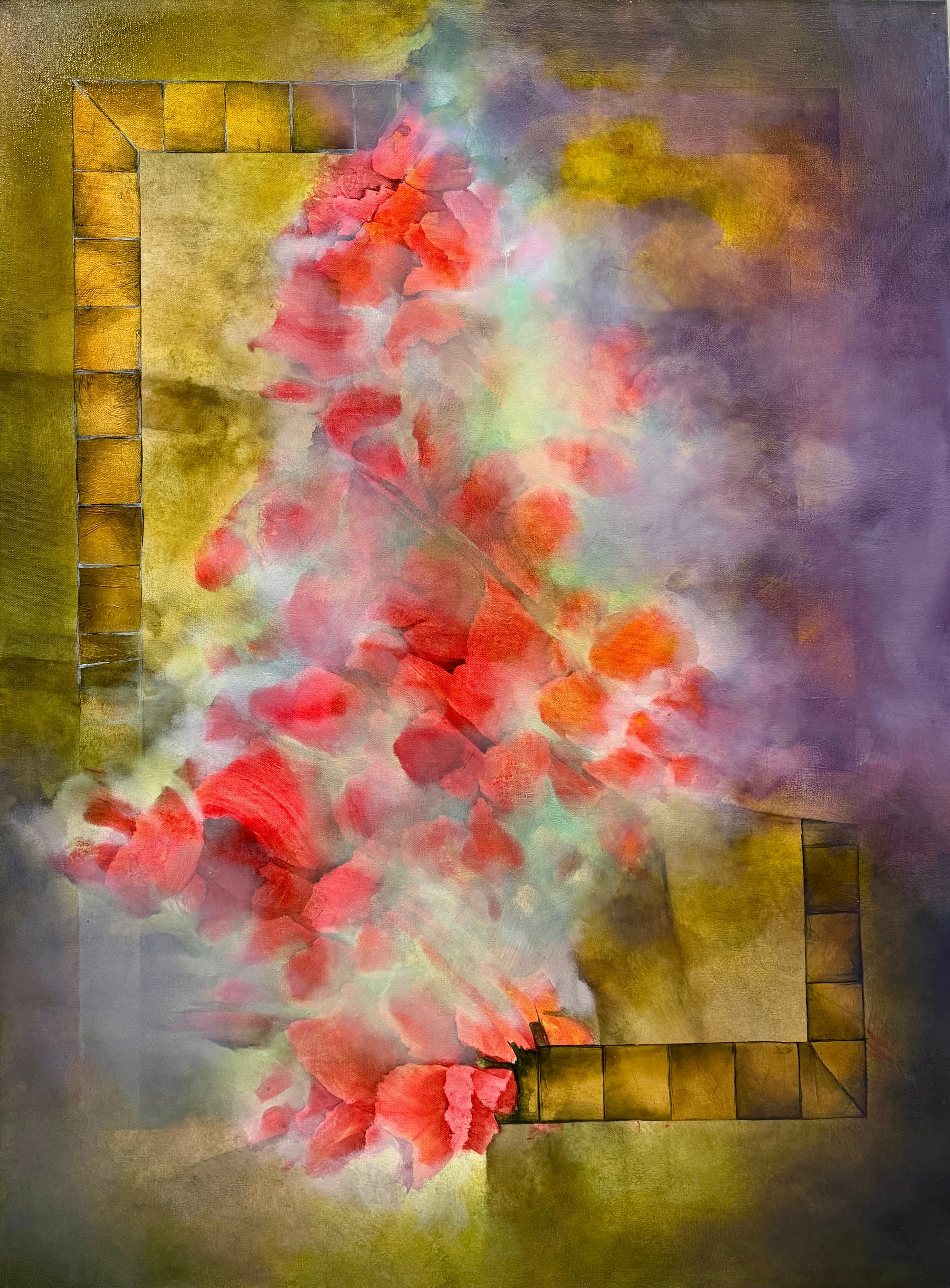 Ephemeral VIIl- Oil on canvas - 36" x 48" - 2025