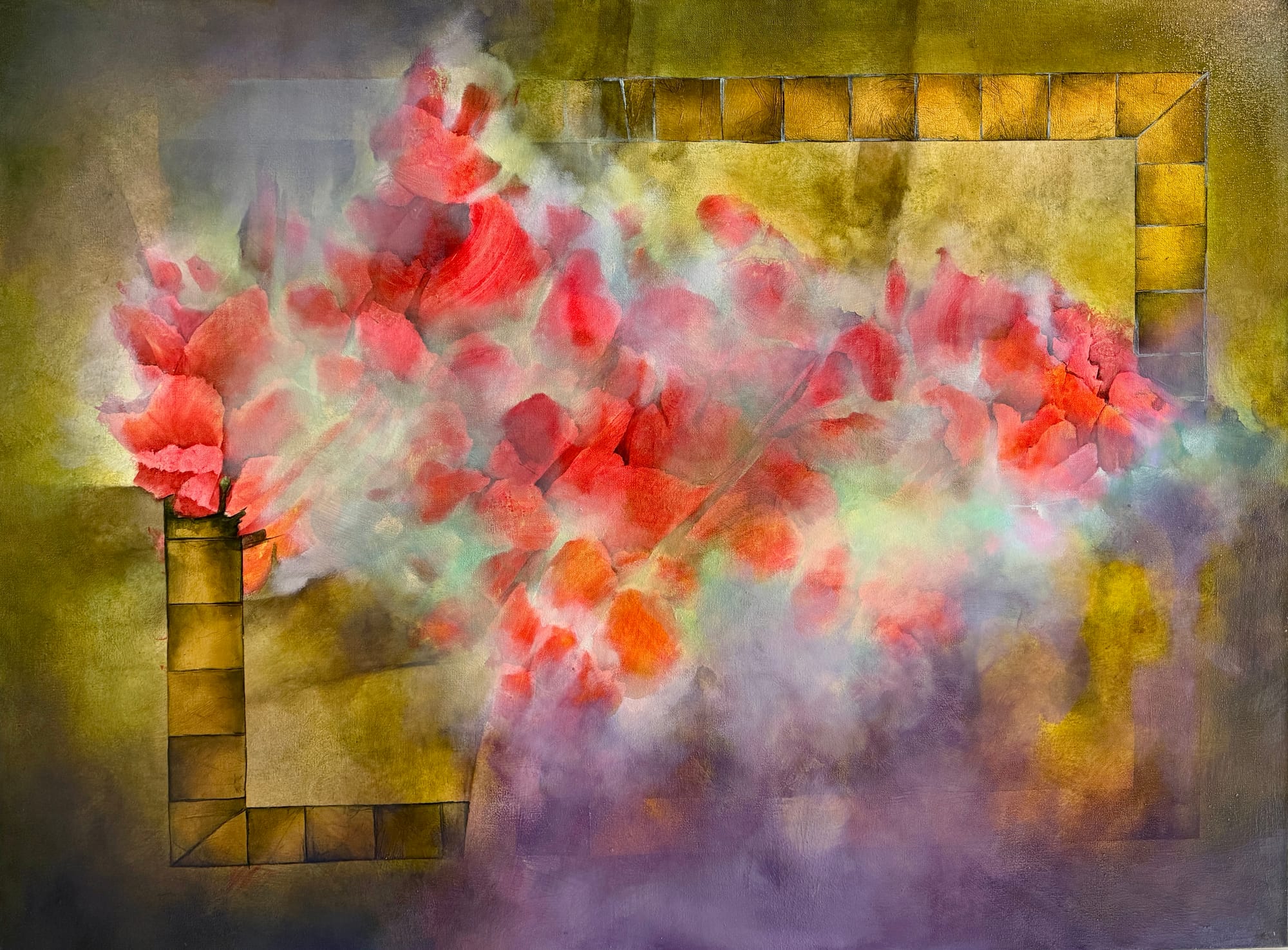 Ephemeral VIIl- Oil on canvas - 36" x 48" - 2025