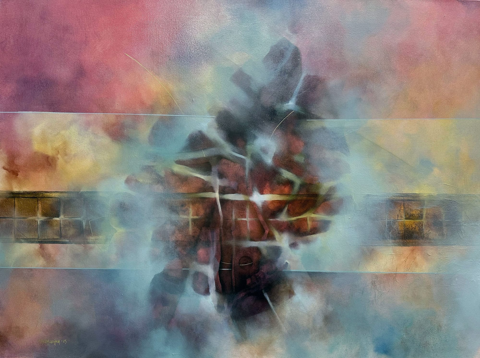 Ephemeral IX- Oil on canvas - 36" x 48" - 2025