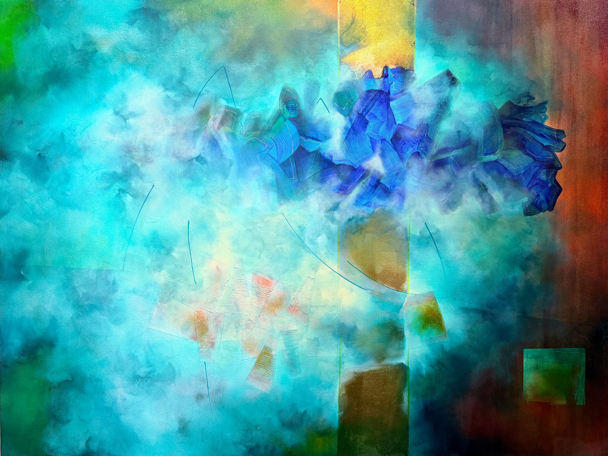 Ephemeral XV- Oil on canvas - 36" x 48" - 2026