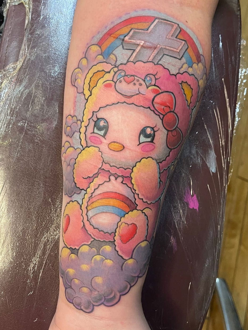 Care Bears x Hello Kitty Tattoo