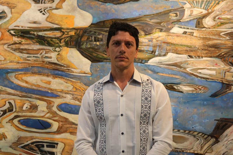 “Mar de Historias - Sea of Stories” Expressiones Artist in Residence from Cuba ART OPENING & ARTIST TALK AUGUST 6:00 PM LUIS SALDAÑA SOTO