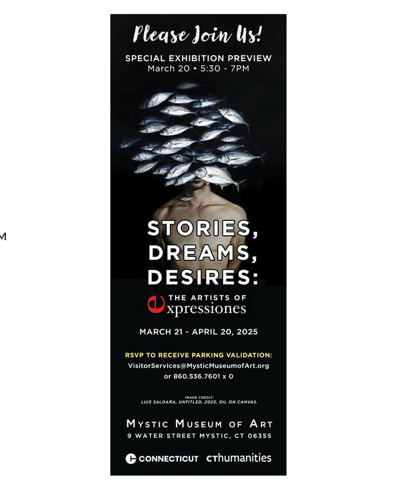 Stories, Dreams, Desires: The Artists of Expressiones at The Mystic Museum of Art