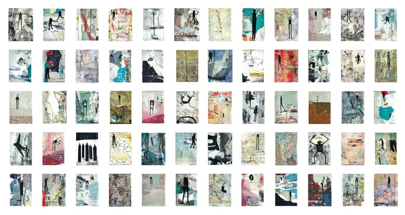 Expressiones current AIR Nahum Flores as we celebrate the opening of his Solo "Locating a Distance"