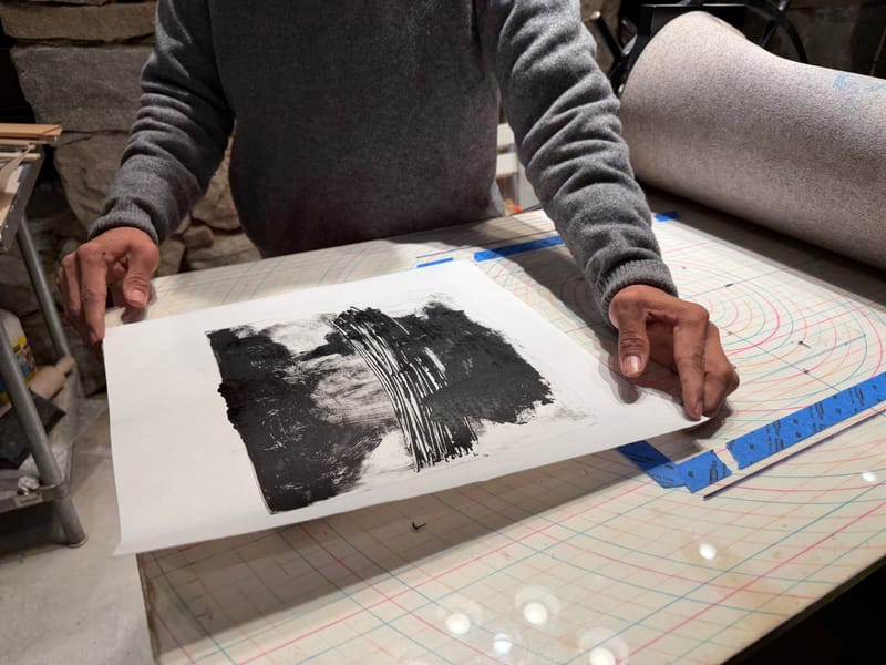 Upcoming solo show of our current Artist-in-Residence, Esteban Urbieta