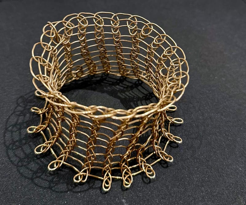 Wire Knitting Returns: Mexican Looping with Indira Urrutia