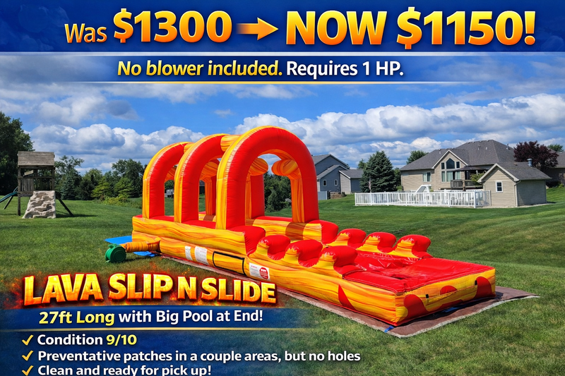 Lava Slip n Slide (PRICE CUT)