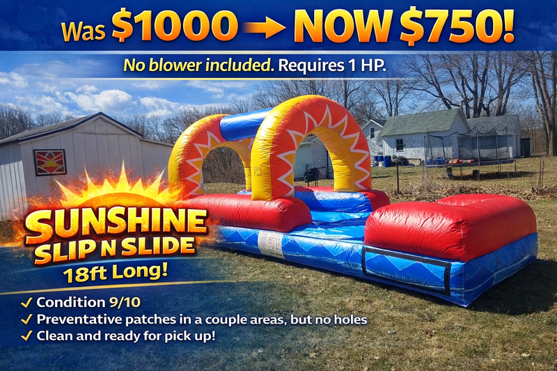 Sunshine Slip n Slide (PRICE CUT)