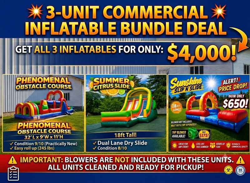 3 Inflatables