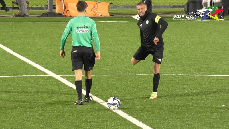 فريق مكابي عسفيا يعود من بركائي بدون نقاط .