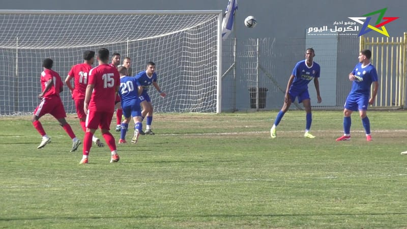هبوعيل دالية الكرمل يعود الى الدرجة الثانية ،، بعد التعادل مع كريات حايم .