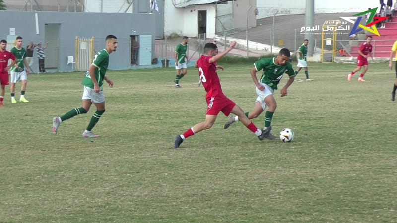 هبوعيل دالية الكرمل يسحق ضيفه من الكبابير بنصف دزينة نظيفة ،،