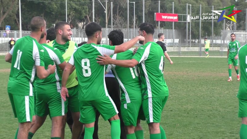 مكابي عسفيا يعود من كريات حاييم بفوز دراماتيكي وثلاث نقاط ثمينة جدا ..