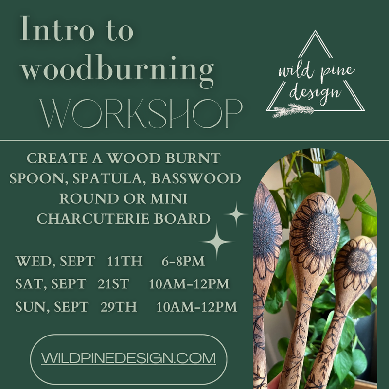 Woodburning Workshop Sept 11