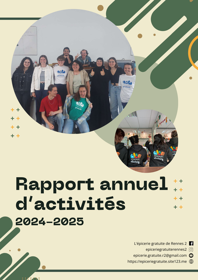 Rapport d'activités 2024-2025
