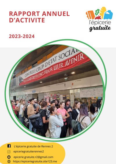 Rapport d'activités 2023-2024