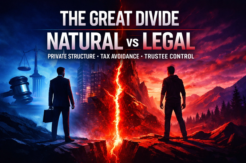 The Great Divide: Separating Your Legal Person from Your Natural Status