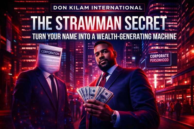 The Strawman Secret: How to Turn Your Name into a Wealth-Generating Machine