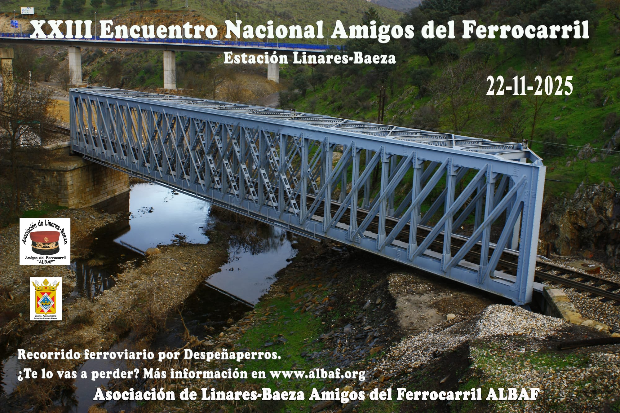 XXIII Encuentro Nacional Amigos del Ferrocarril Estación Linares-Baeza