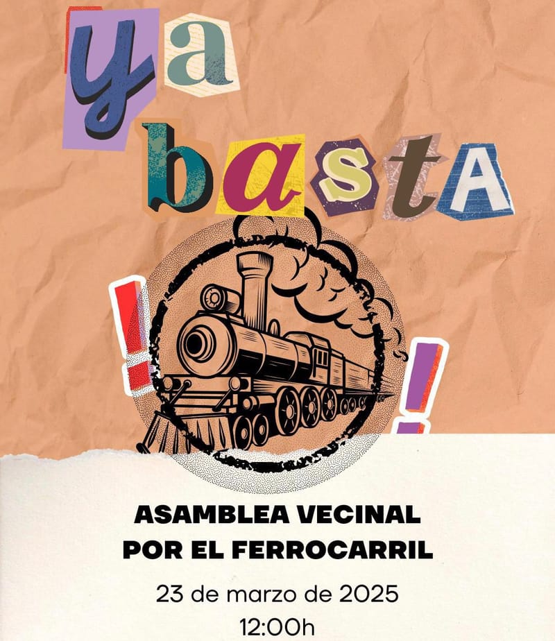 Asamblea vecinal por el tren