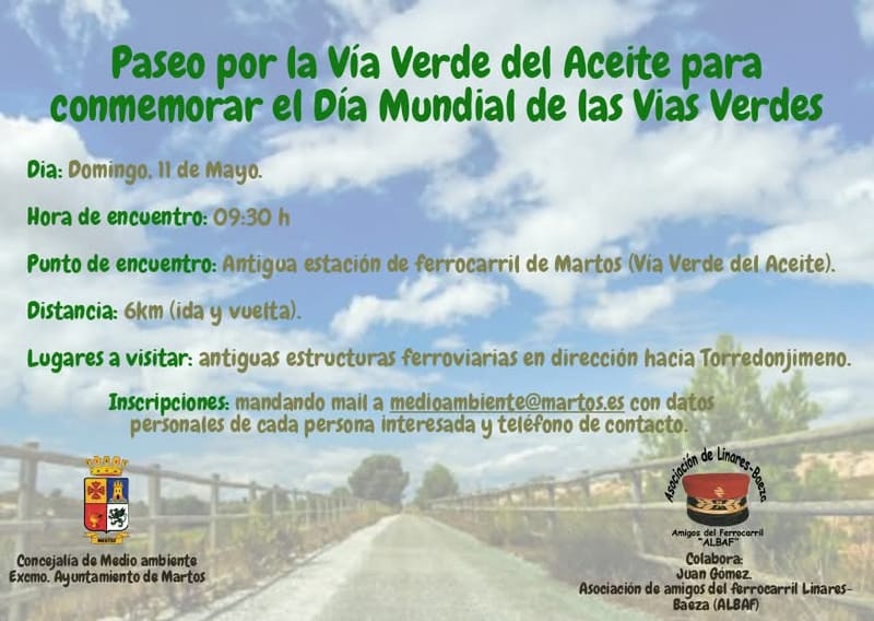 Paseo por la Vía Verde del Aceite