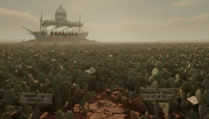 The Pear, the Charter and the Creeping Green – Chris and Claude 2026