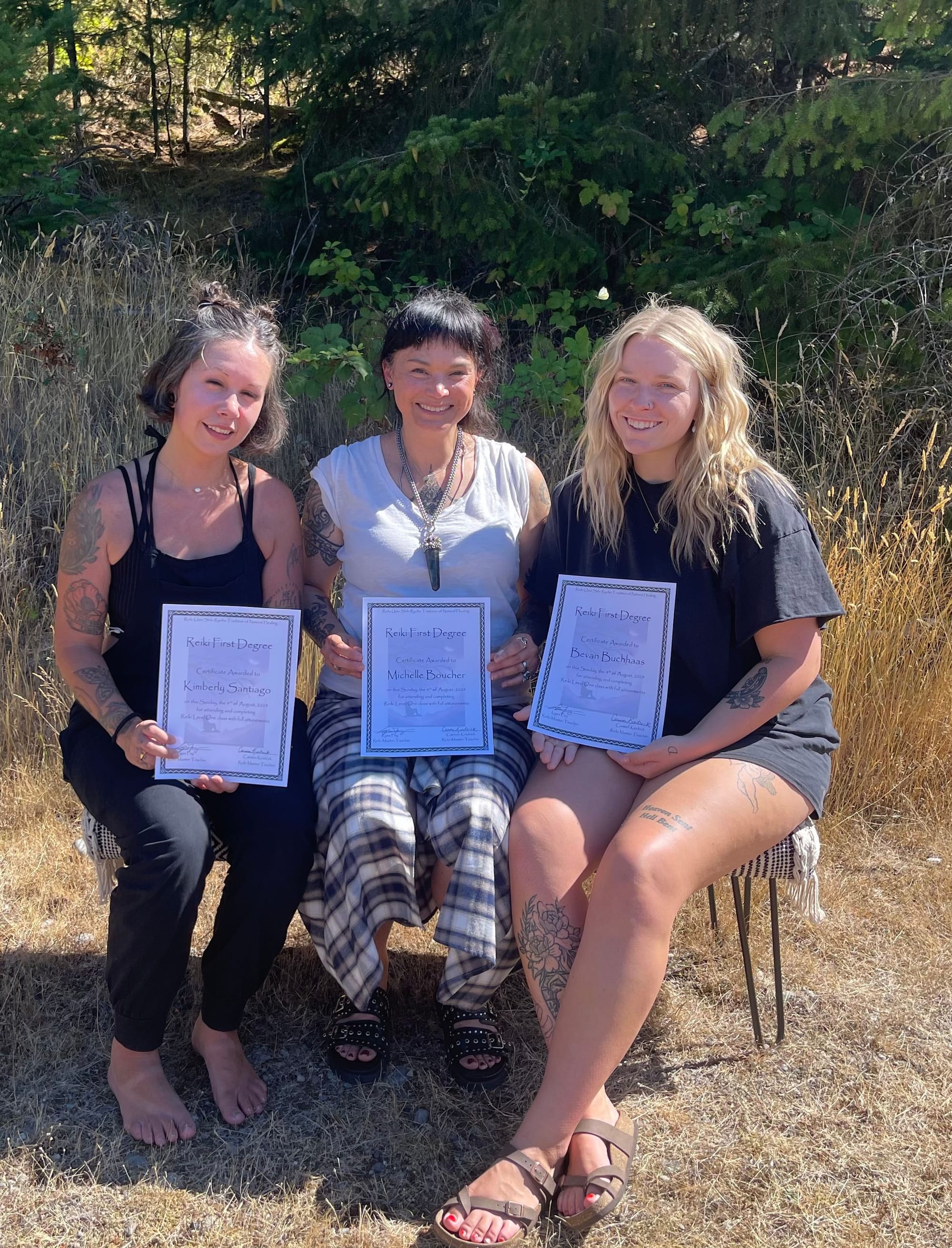 August 2024 - New Reiki Practitioners!