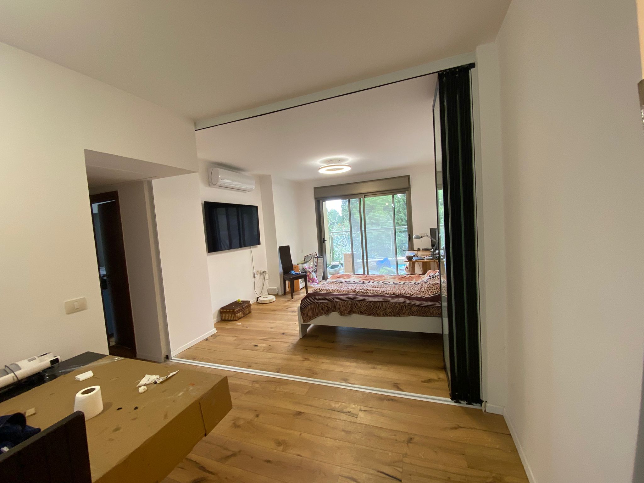 Collapsible folding doors harmonica model SL-35