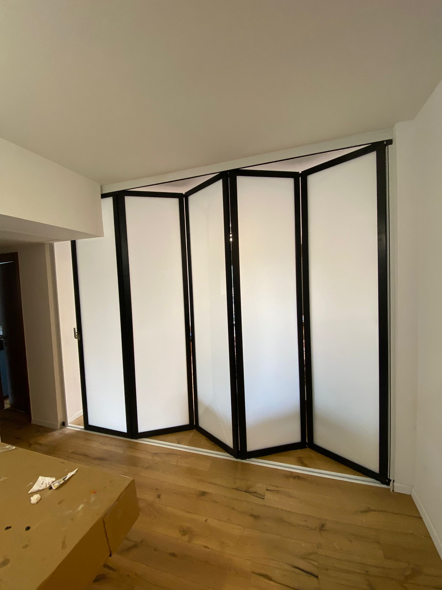 Collapsible folding doors harmonica model SL-35