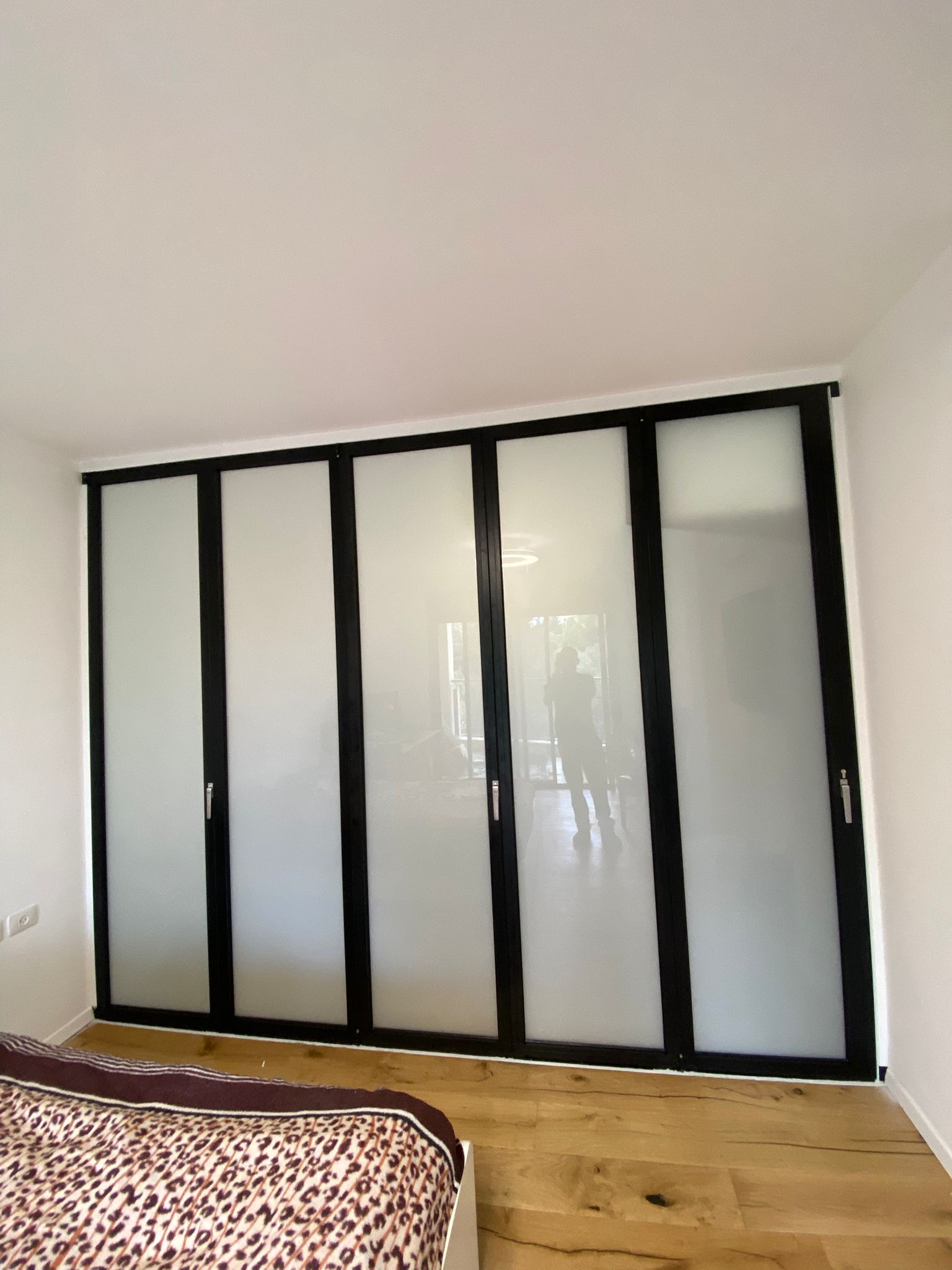 Collapsible folding doors harmonica model SL-35