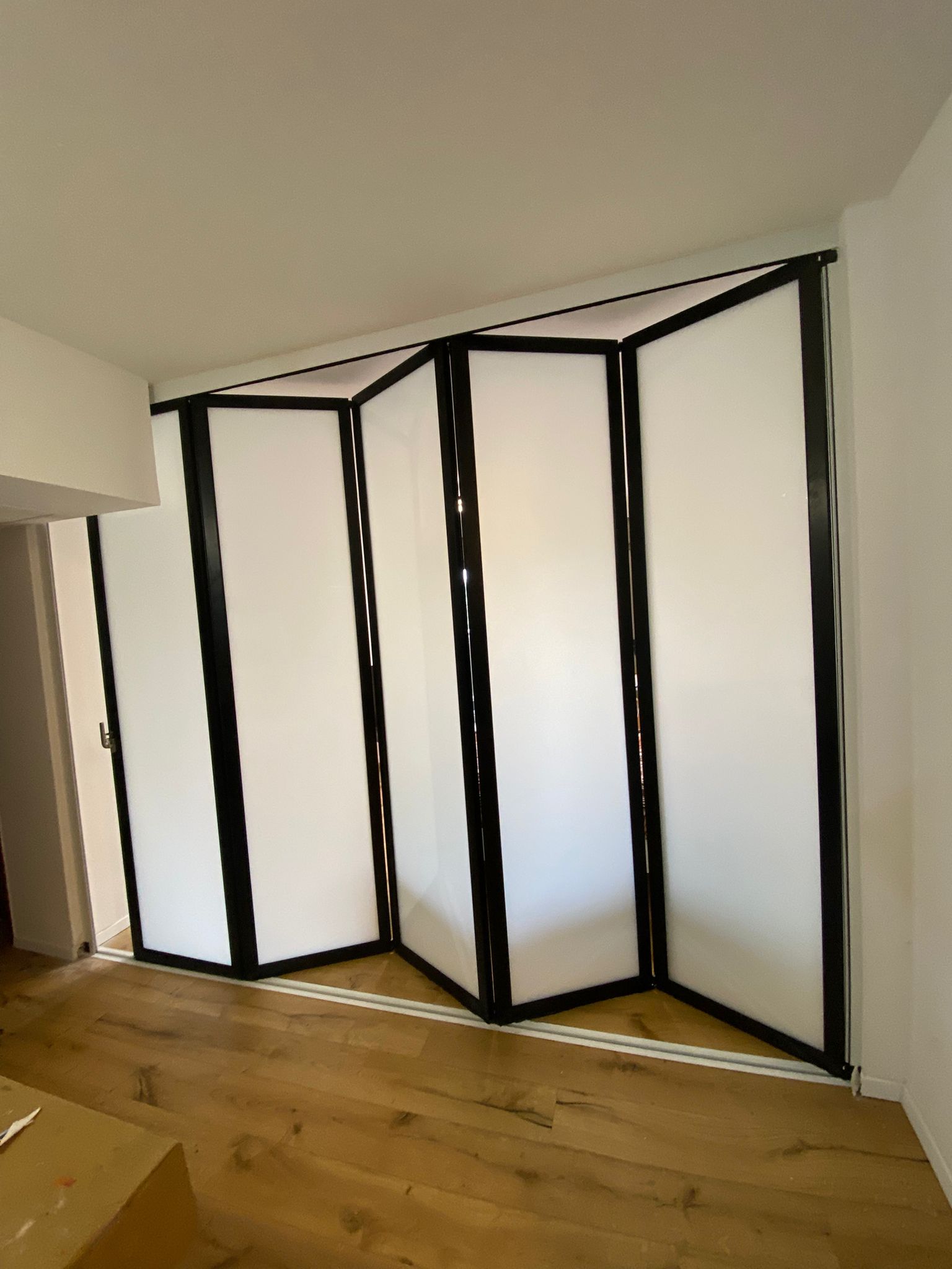 Collapsible folding doors harmonica model SL-35