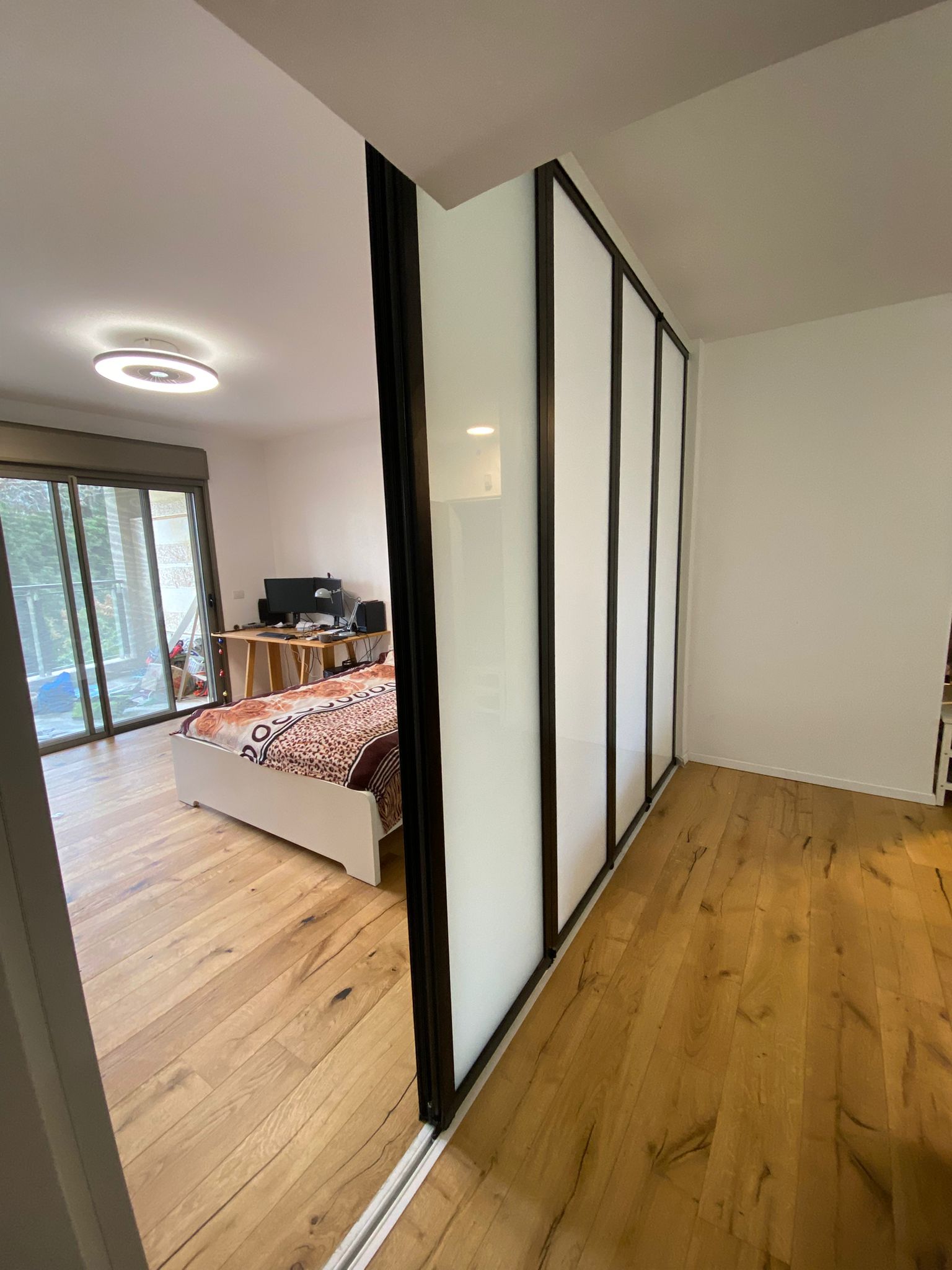 Collapsible folding doors harmonica model SL-35