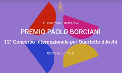 Premio Paolo Borciani - 13th International String Quartet Competition