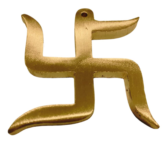 Copper Swastik for Puja