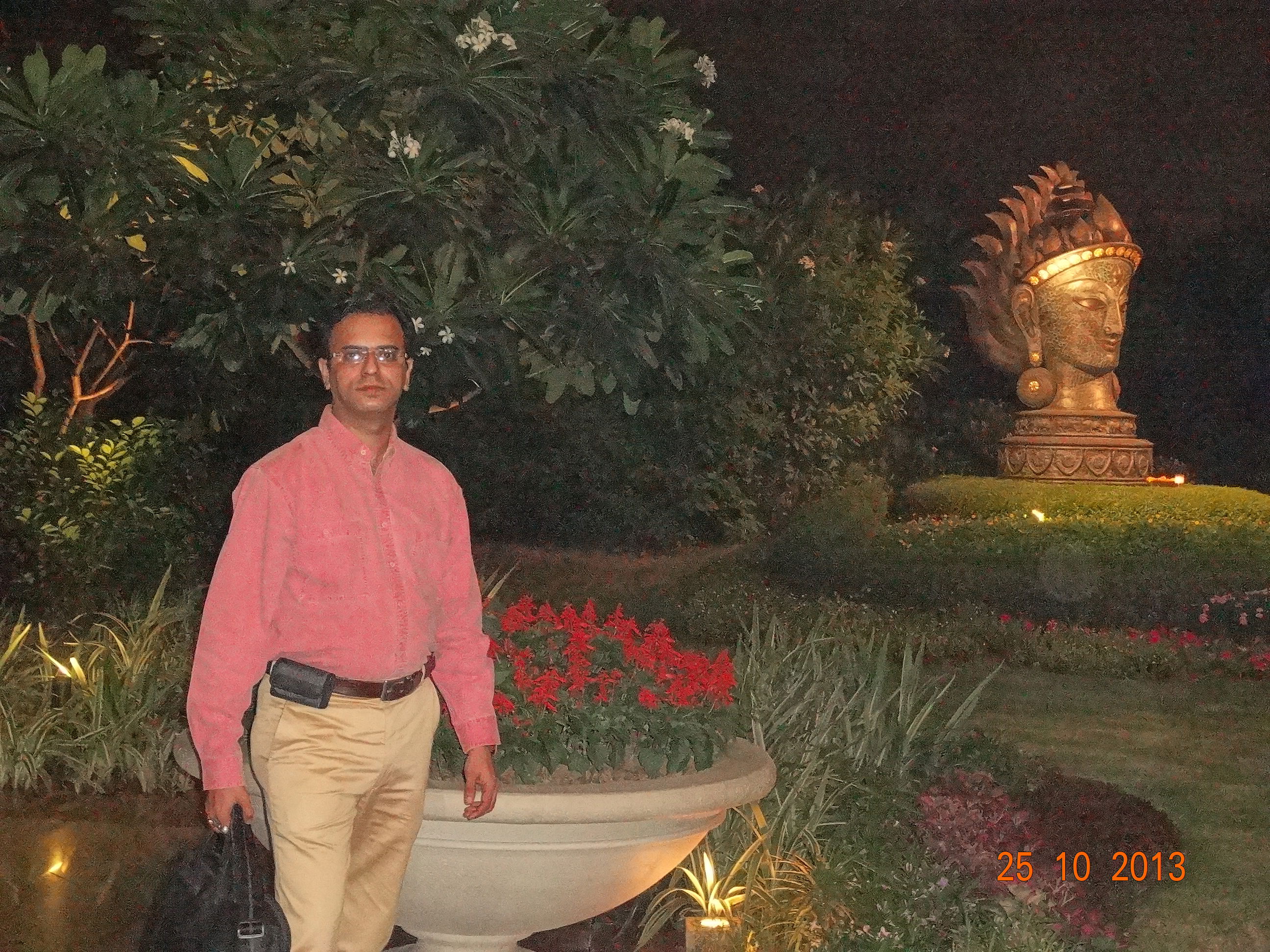 Sculpture made at The Leela Palace, New Delhi