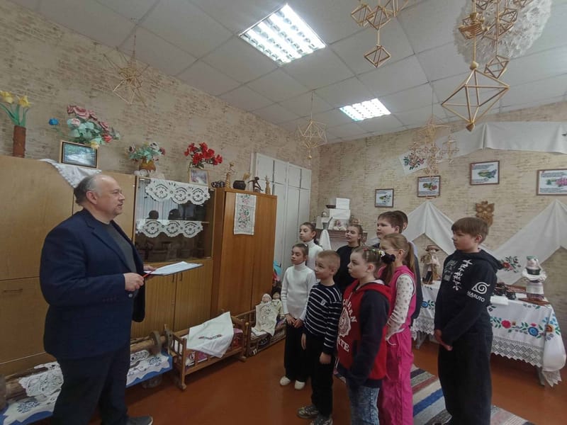 Тэматычная экскурсія ў школьны "Музей Рушніка" пад назвай "Памятаем