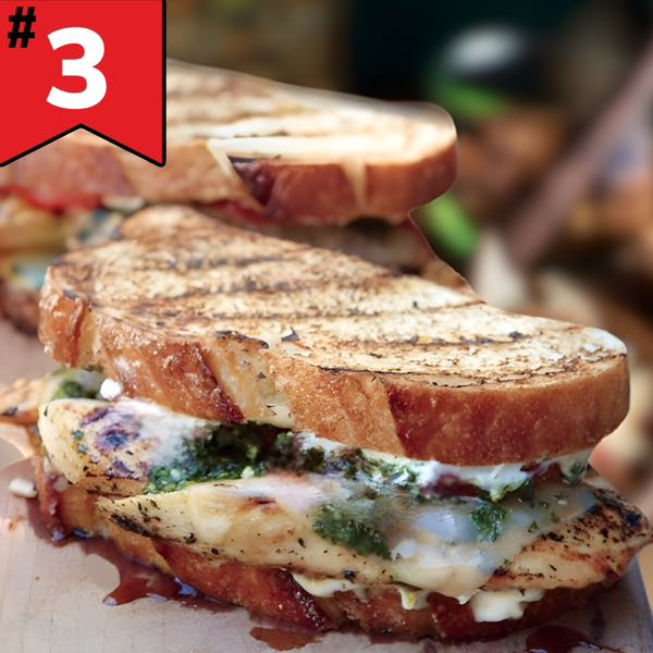 #3. Sous vide Chicken Breast Panini