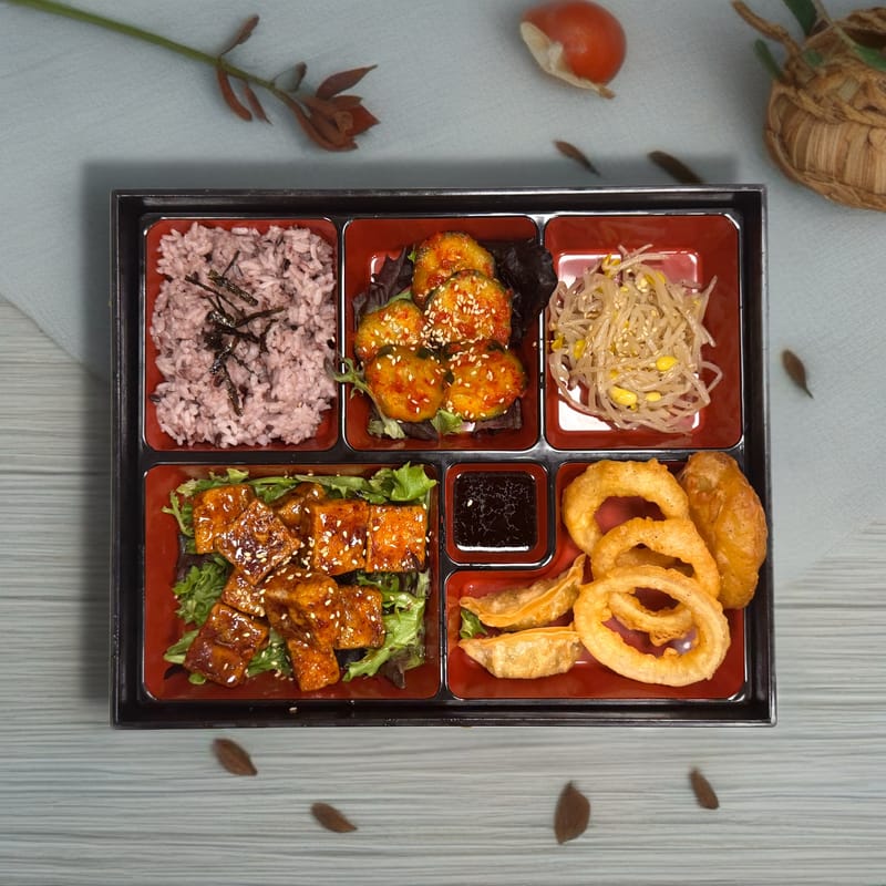 Tofu Rice Plate (Vegan/GF)