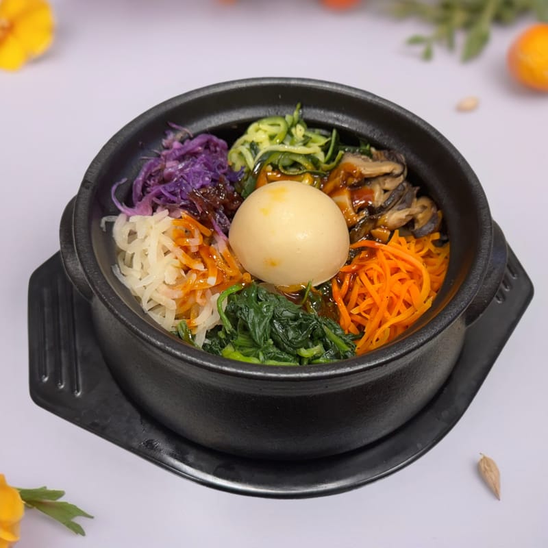 Vegan Bibimbap w/VG Egg