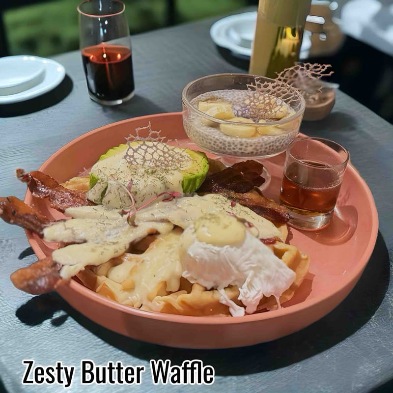 Zesty Butter Waffle