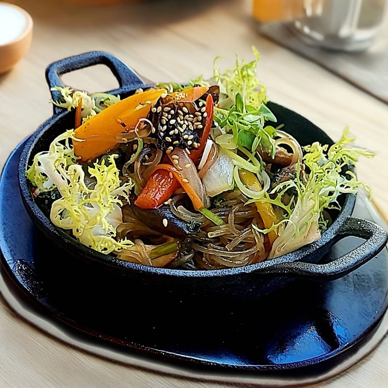 Korean Glass Noodle Garden (잡채)