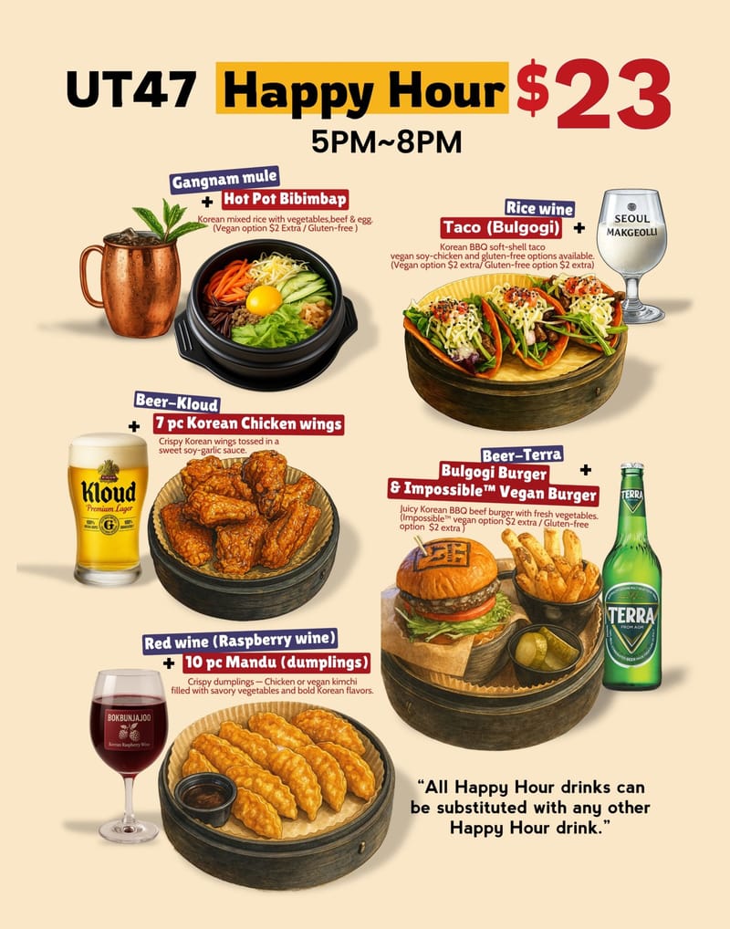 Happy Hour Specials