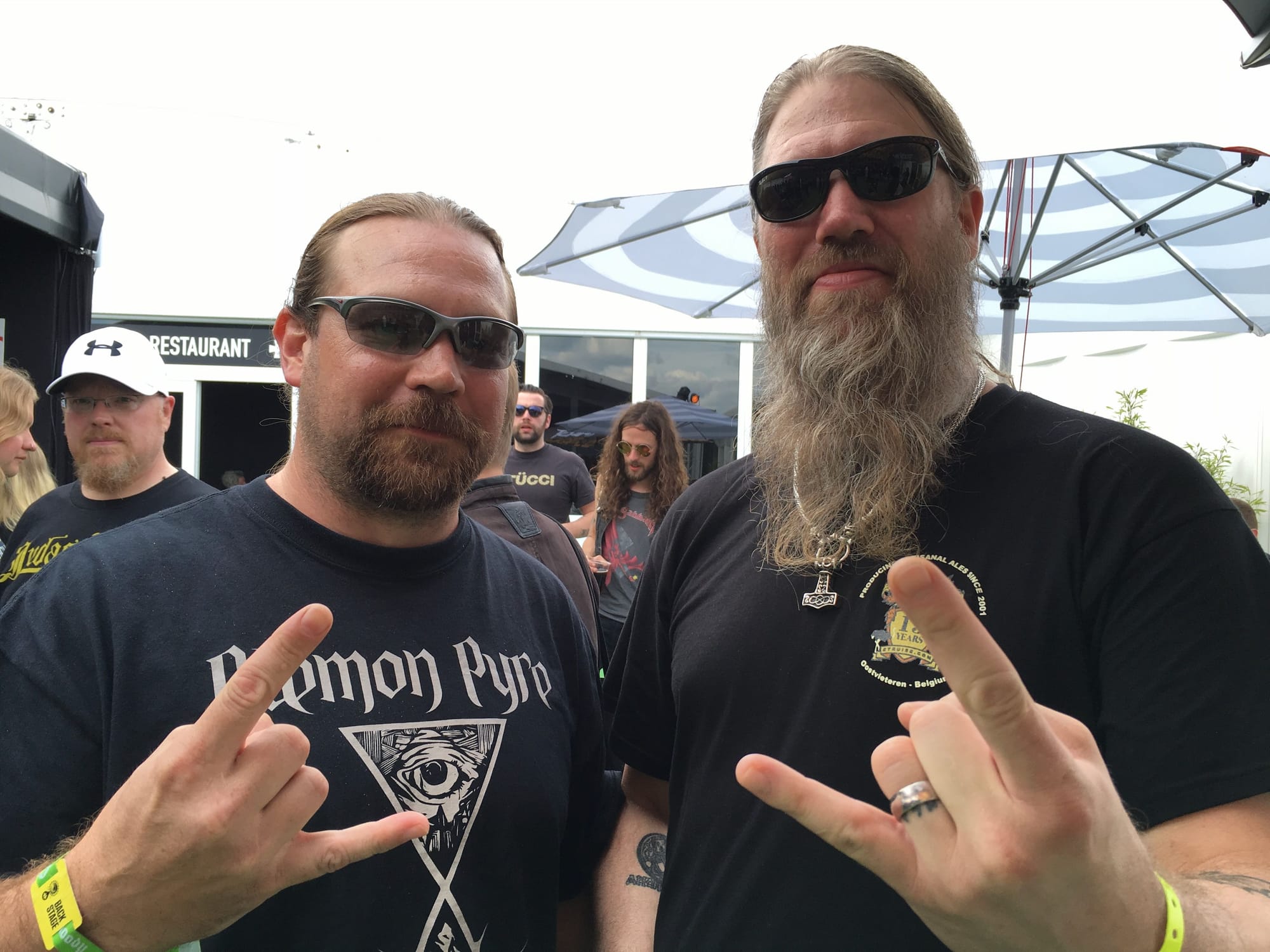 Johan Hegg - Amon Amarth - 2016