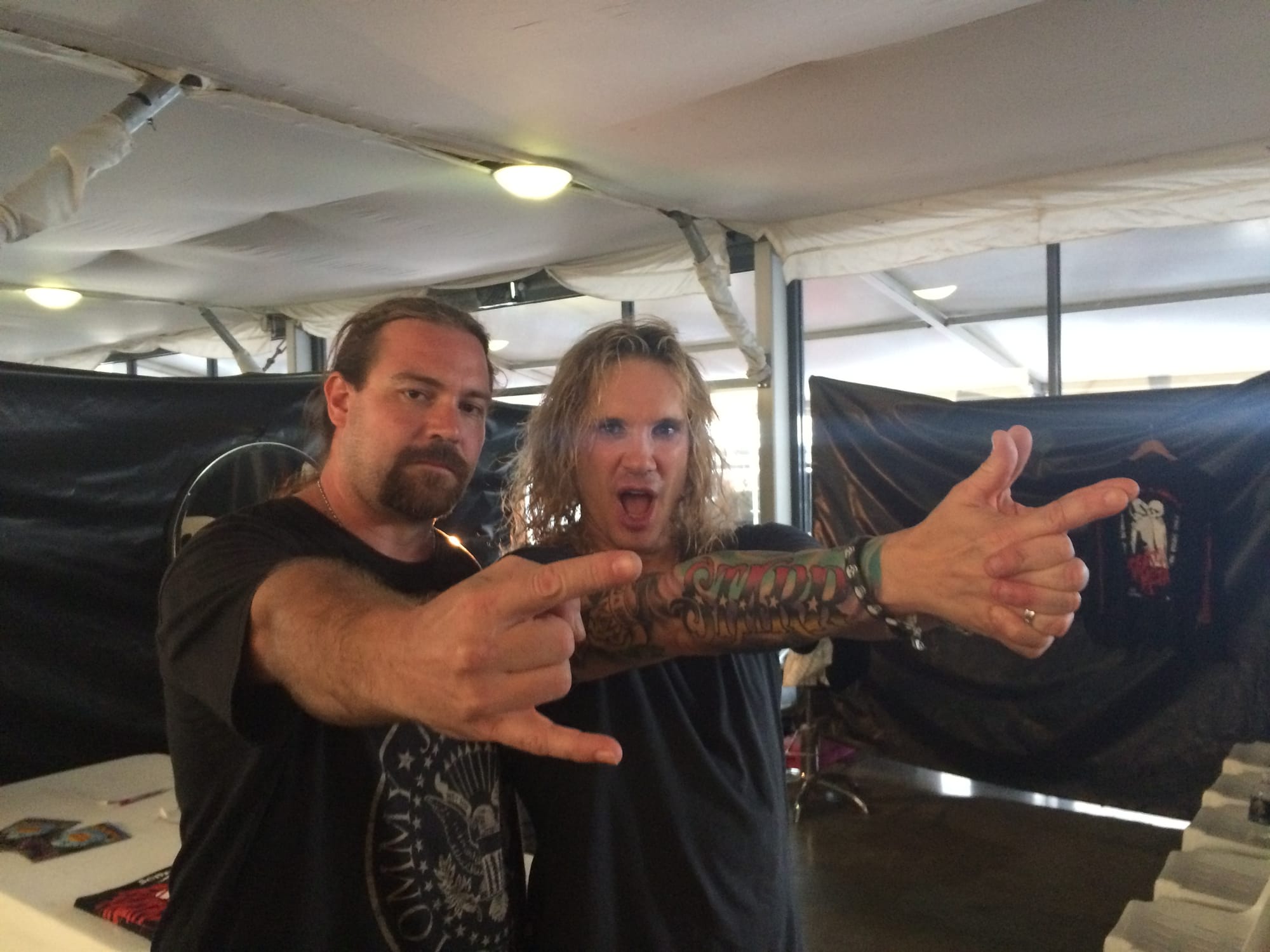 Michael Starr - Steel Panther - 2015