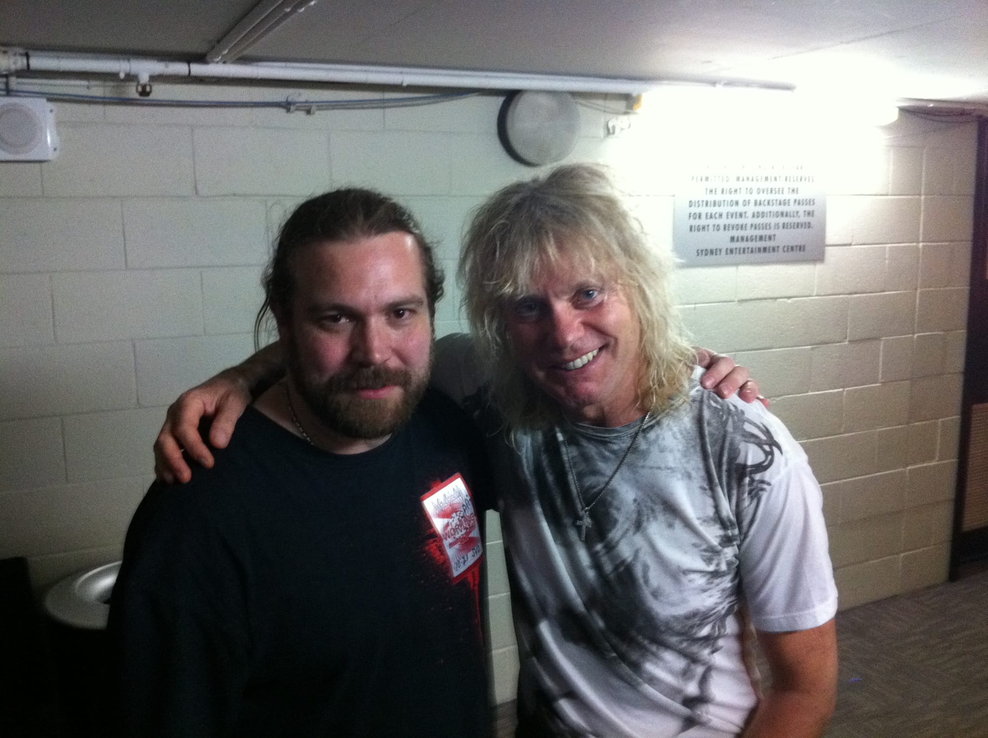 Rick Savage - Def Leppard - 2011