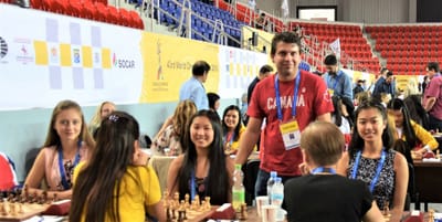 WIM Svitlana Demchenko, WGM Maili-Jade Ouellet, and WGM Qiyu Zhou Qualify to Women's World Cup!